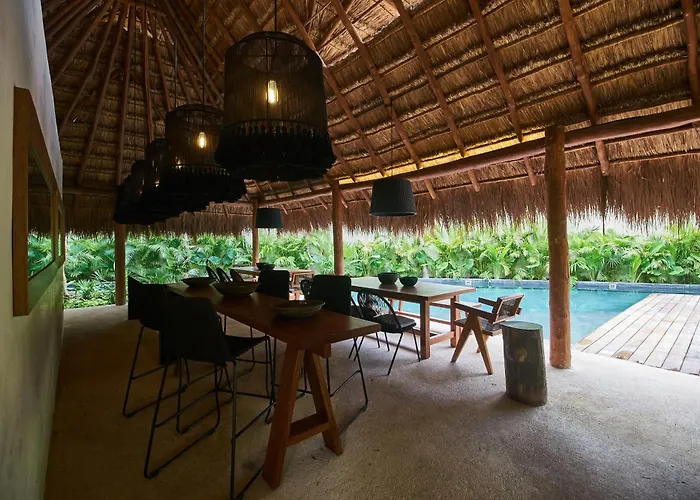 Spacious Aldea Zama Ground Floor With Private Pool Apartamento *